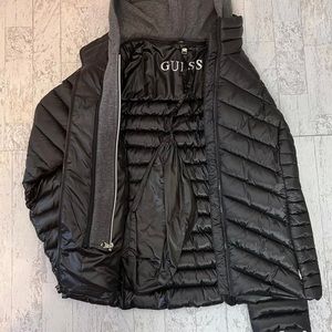 Guess Hooded Coat, Juniors Boy, Size Large, NWT